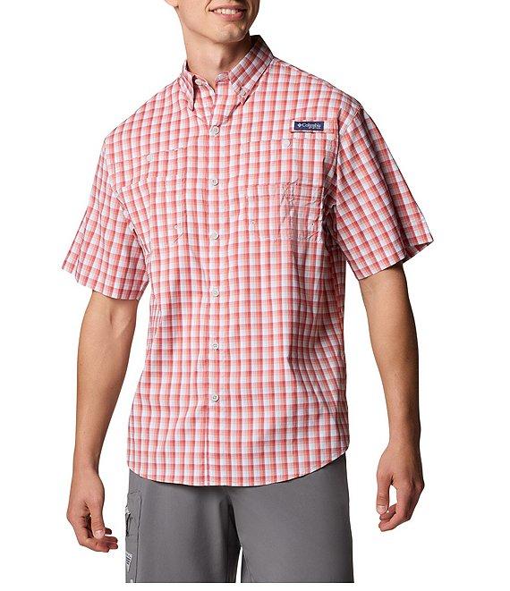 Columbia PFG Super Tamiami Check Short Sleeve Woven Shirt Product Image