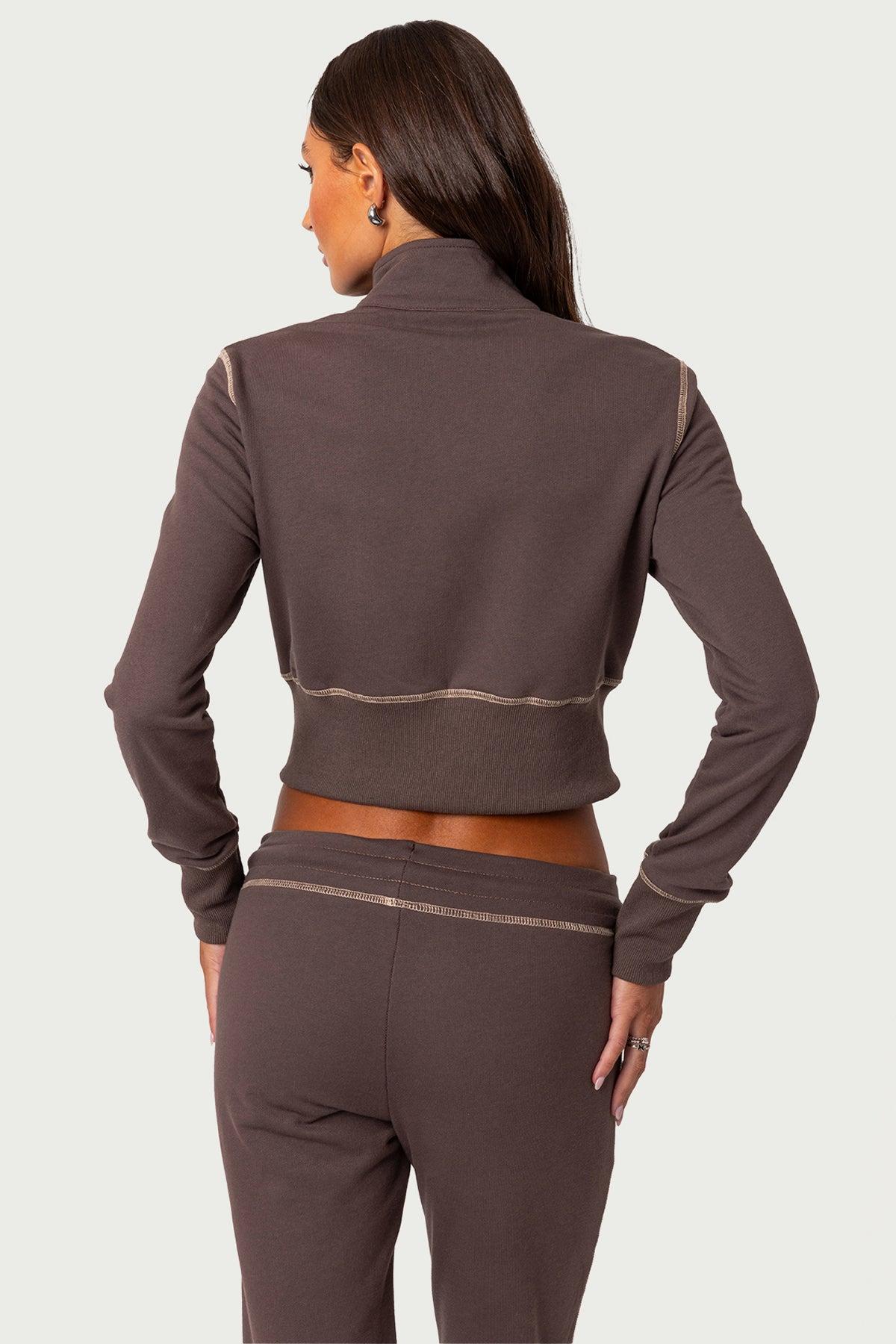 Alexia Zip Up Sweatshirt Product Image