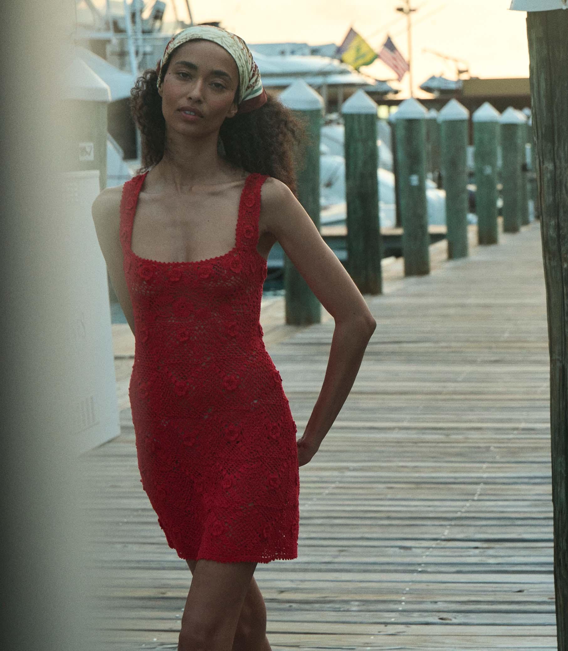 ELOISE DRESS -- RUBY Product Image