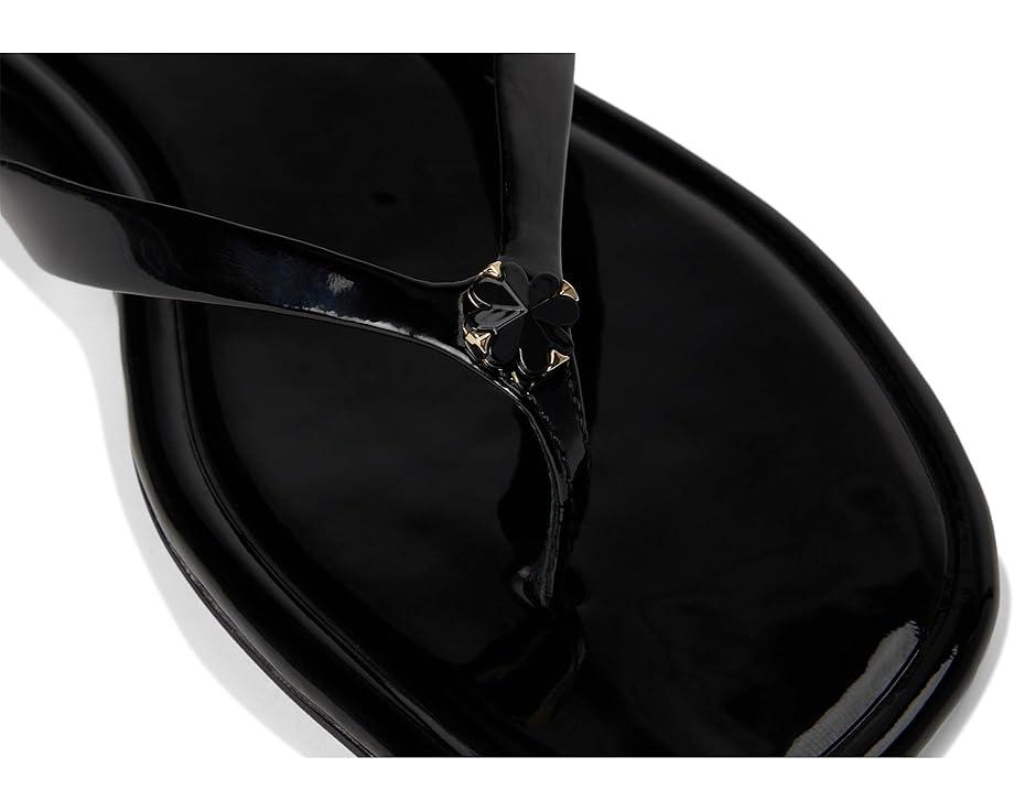 Spade Flower Smooth Leather Flip-Flop Product Image