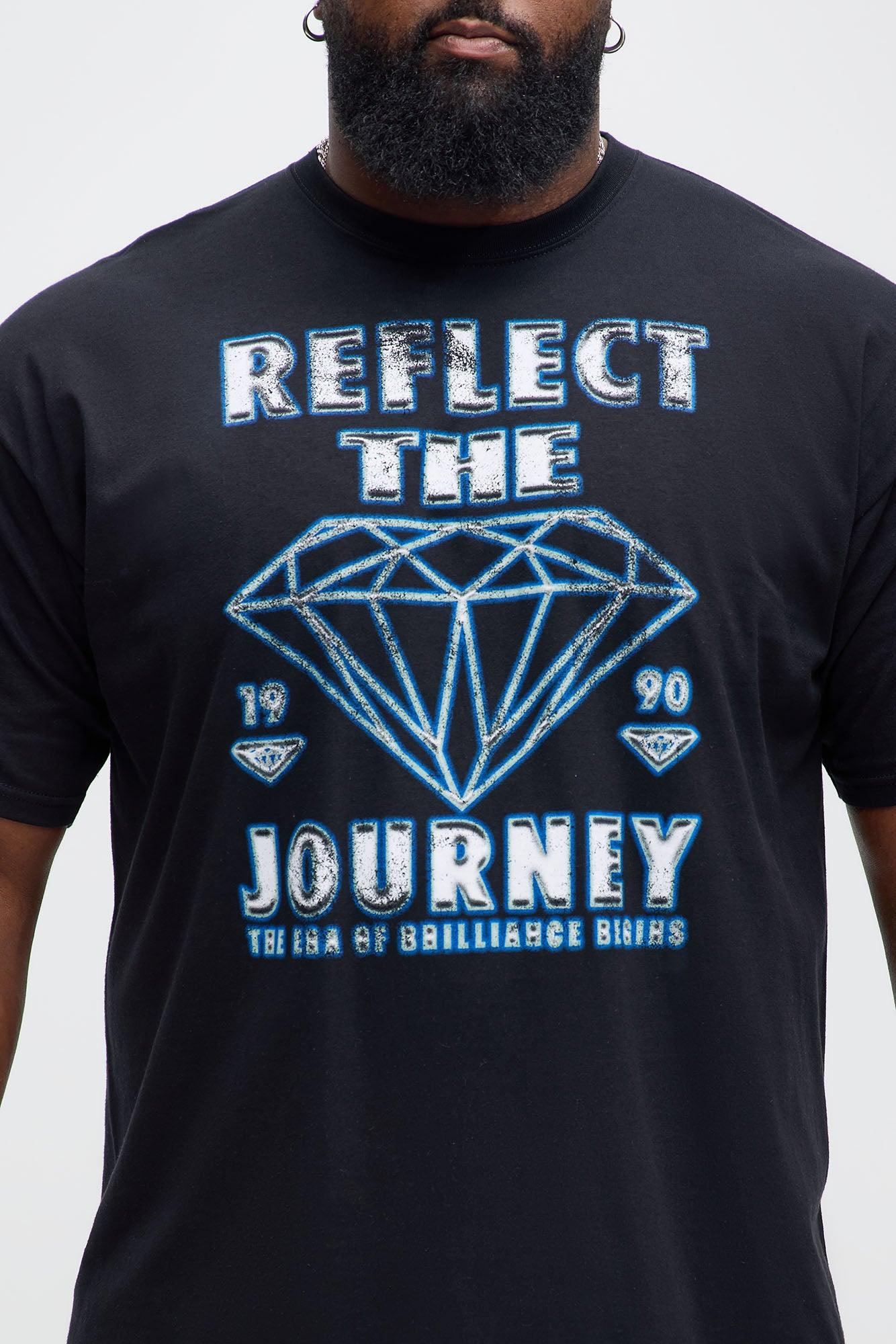 Reflect The Journey Short Sleeve Tee - Black Product Image