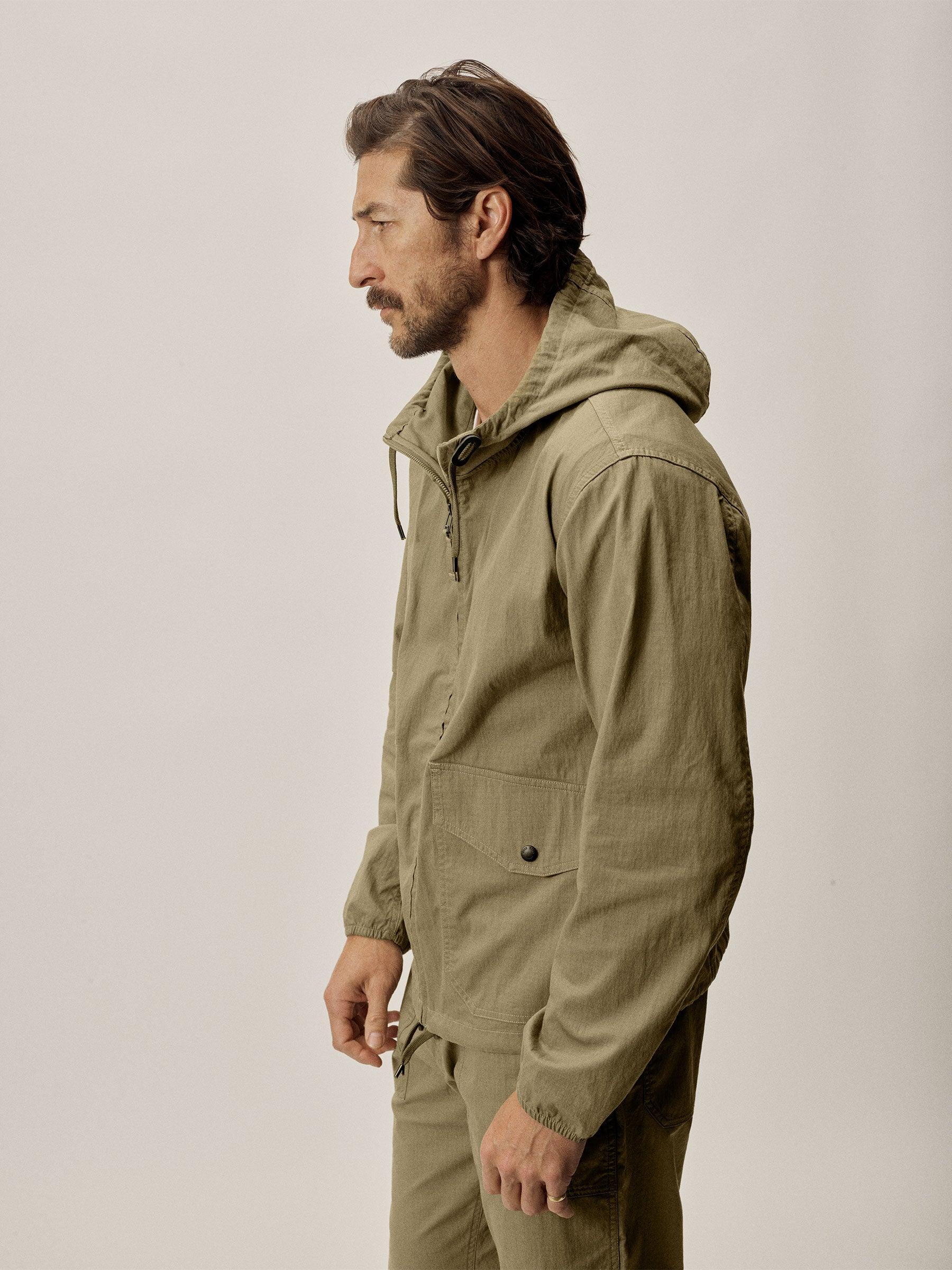 Desert Olive Trail Parachute Ripstop Anorak Product Image