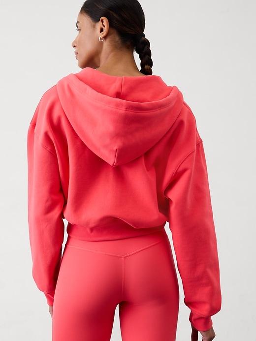 Forever Fleece Crop Full Zip Product Image