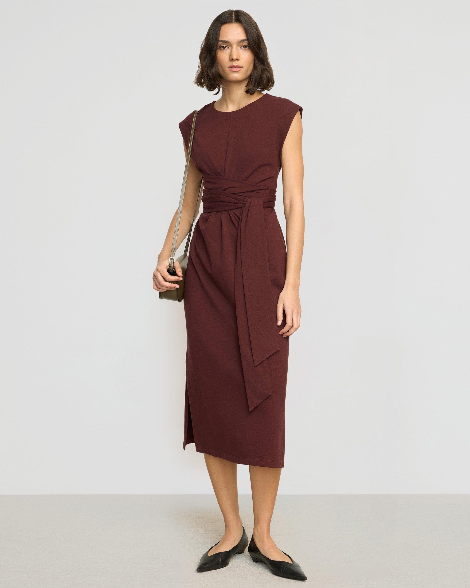 Fei Tie-Front Organic Cotton Dress Product Image