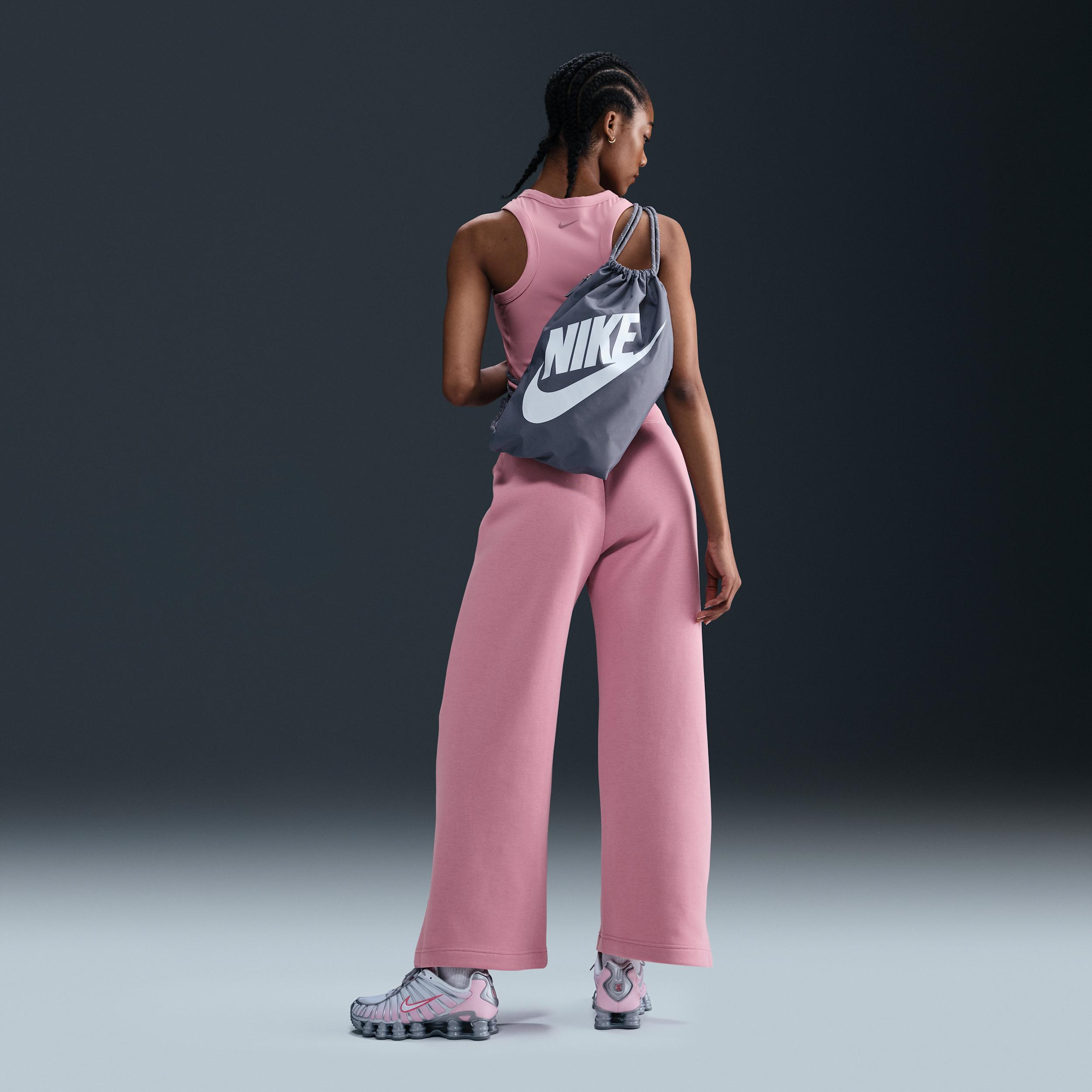 Womens Nike Sportswear Phoenix Fleece High-Waisted Wide-Leg Sweatpants | DQ5615-233 Product Image