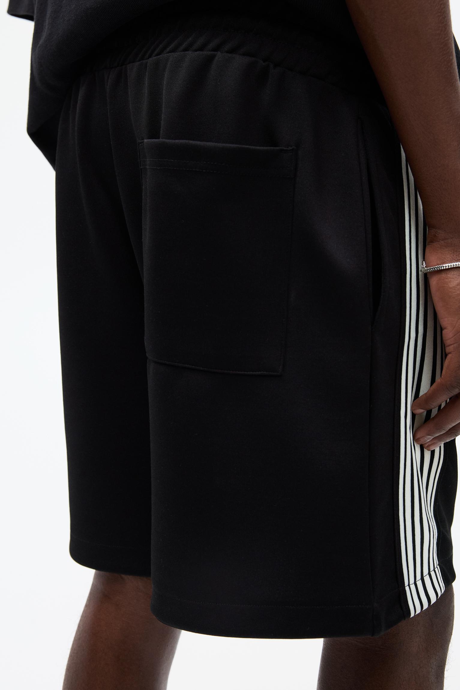 STWD striped Bermuda short sweatpants Product Image