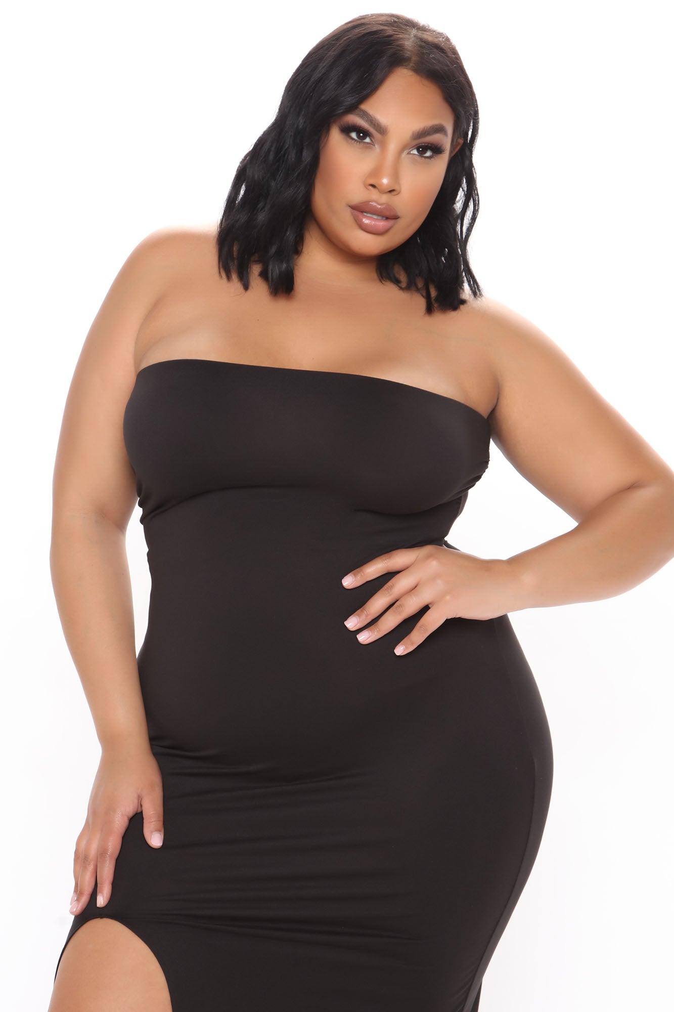 Rayna Tube Maxi Dress - Black Product Image