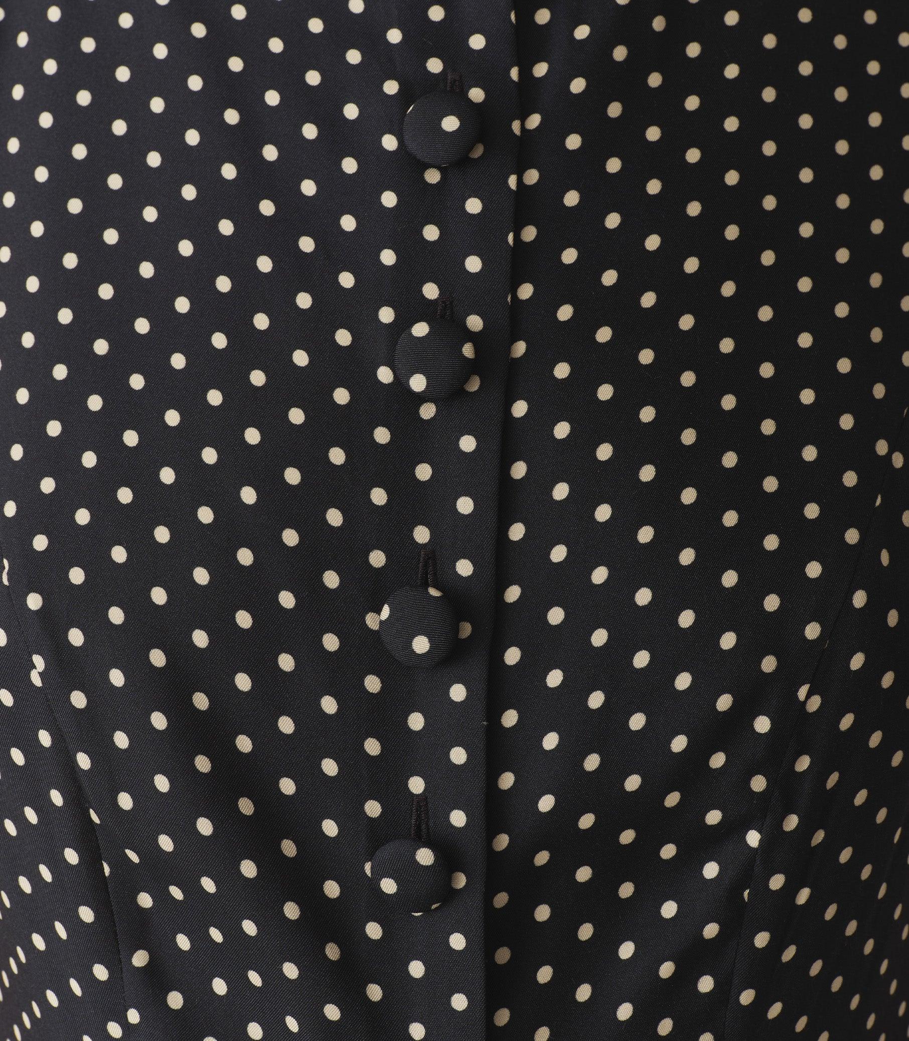 MONETTE DRESS -- HEPBURN DOT Product Image