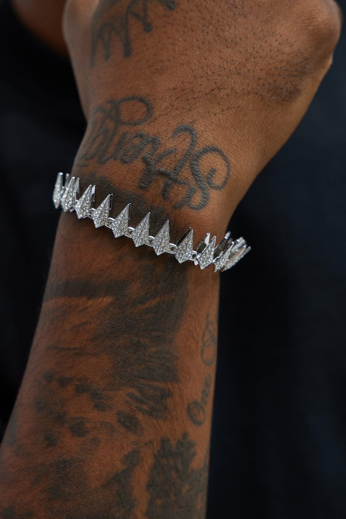 Sharper Edge Bracelet - Silver Product Image