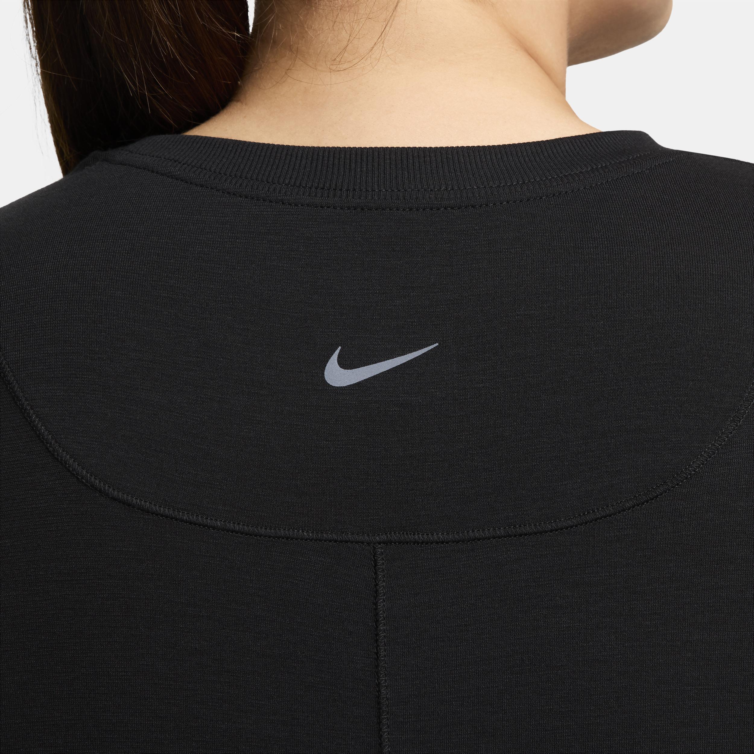 Nike Womens One Relaxed Dri-FIT Short-Sleeve Top (Plus Size) | FN2816-010 Product Image
