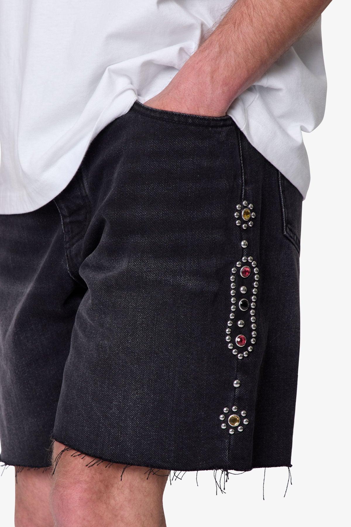 Mojave Denim Shorts - Black Product Image