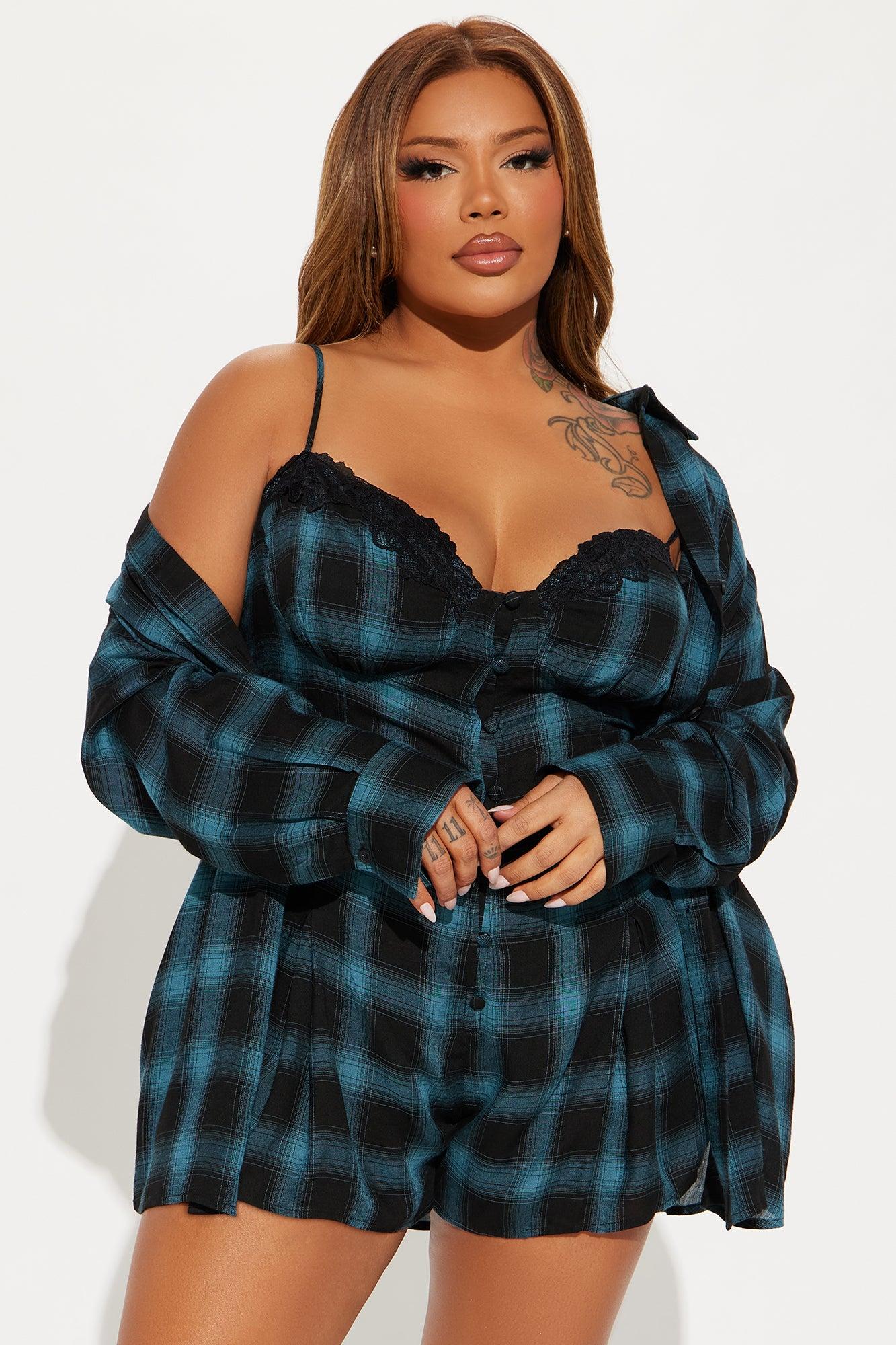 Jasmine Romper Set - Teal/combo Product Image