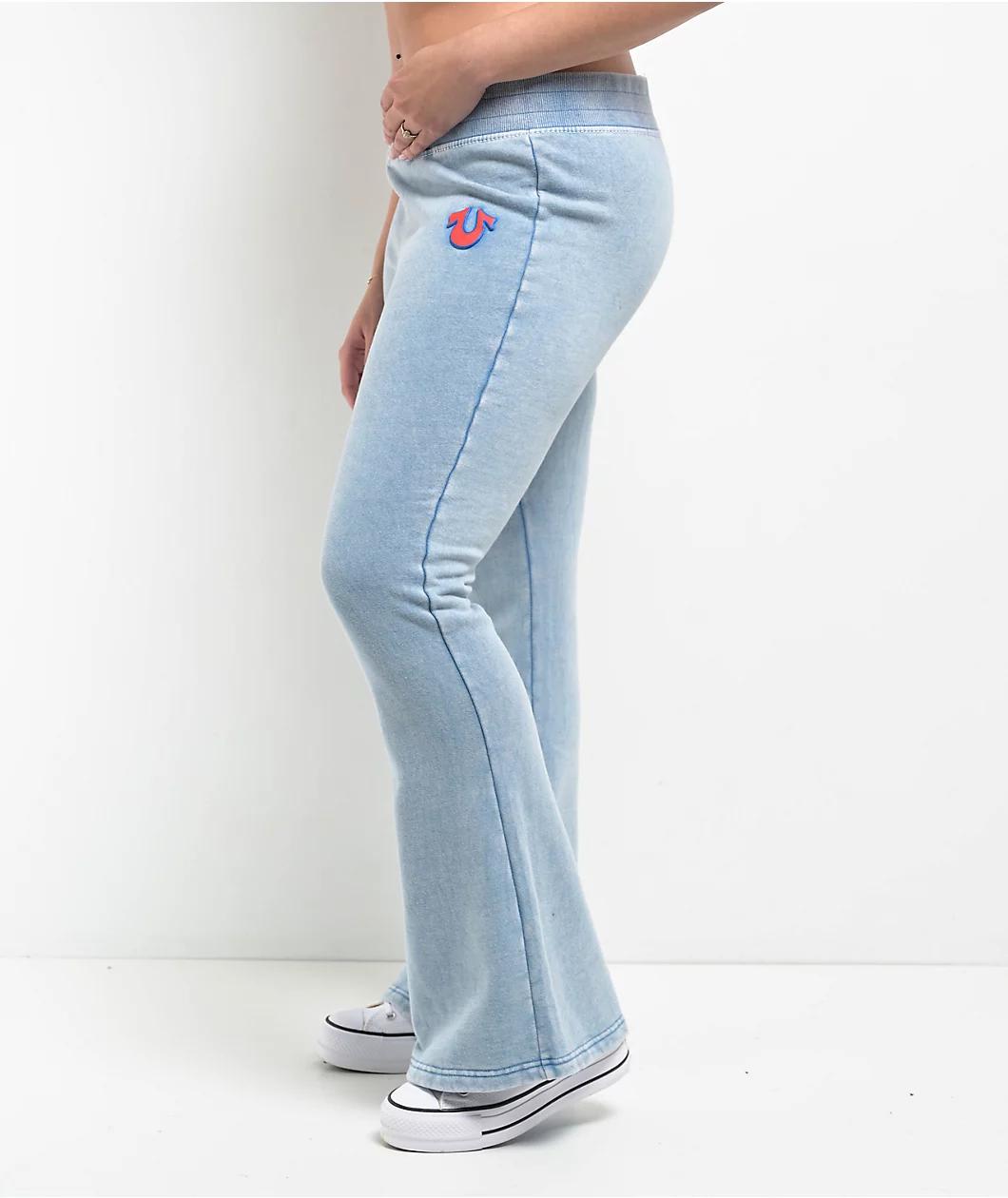 True Religion Big T Pacific Low Rise Bootcut Sweatpants Product Image