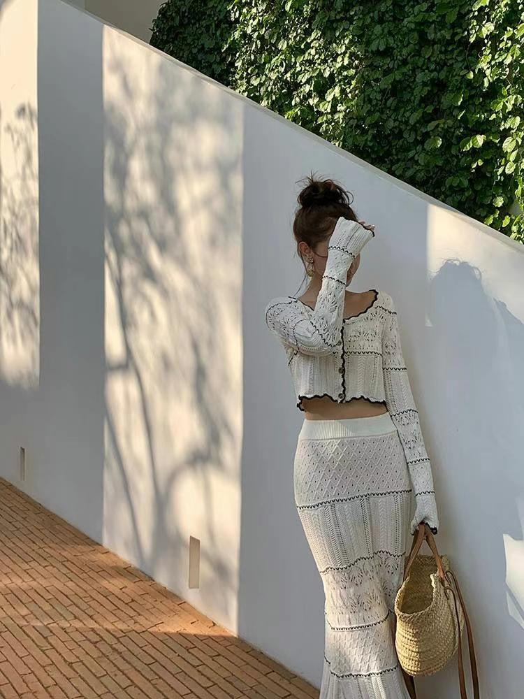 Clarissa Knit Maxi Skirt Product Image