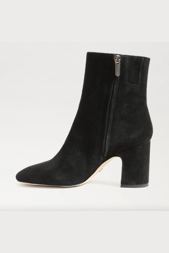 Fawn Ankle Bootie - Suede Black Product Image