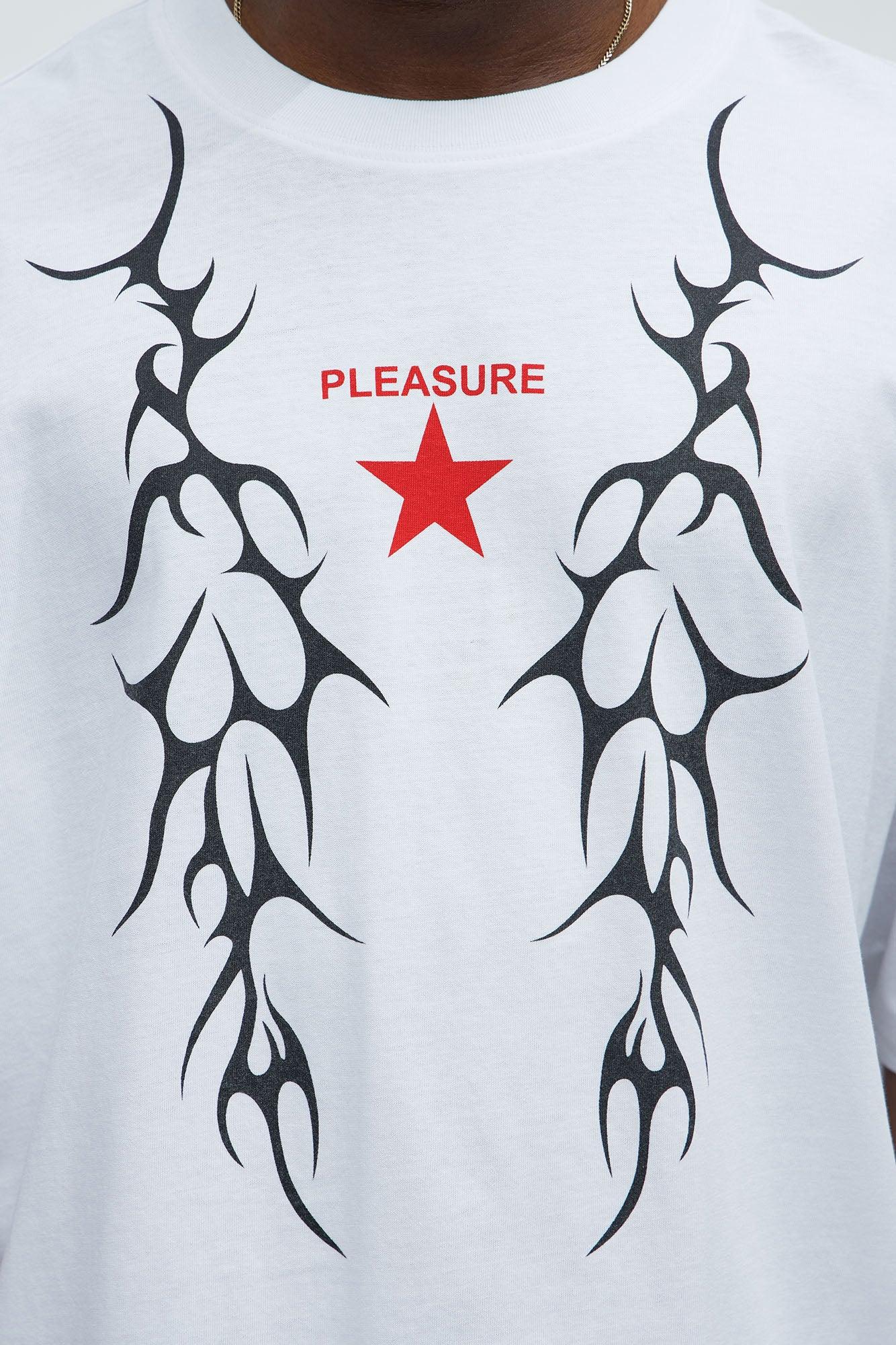 Pleasure Architecture Oversized Short Sleeve Tee - White Product Image