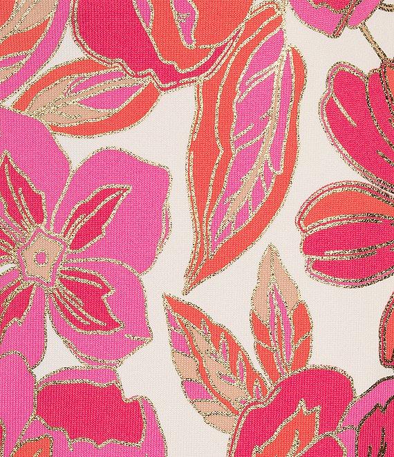 Jude Connally Nicolette Peony Dream Wide Leg Coordinating Pull-On Pants Product Image