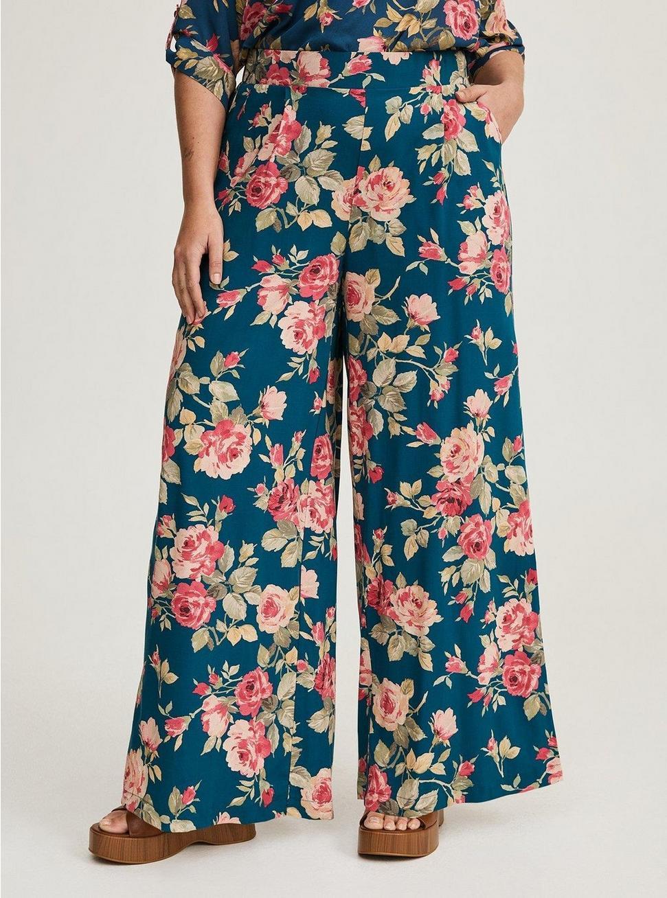 High-Rise Pull-On Wide-Leg Pant Product Image