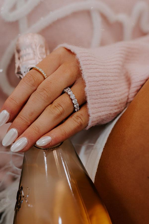 Just A Glimmer Ring In Silver Product Image