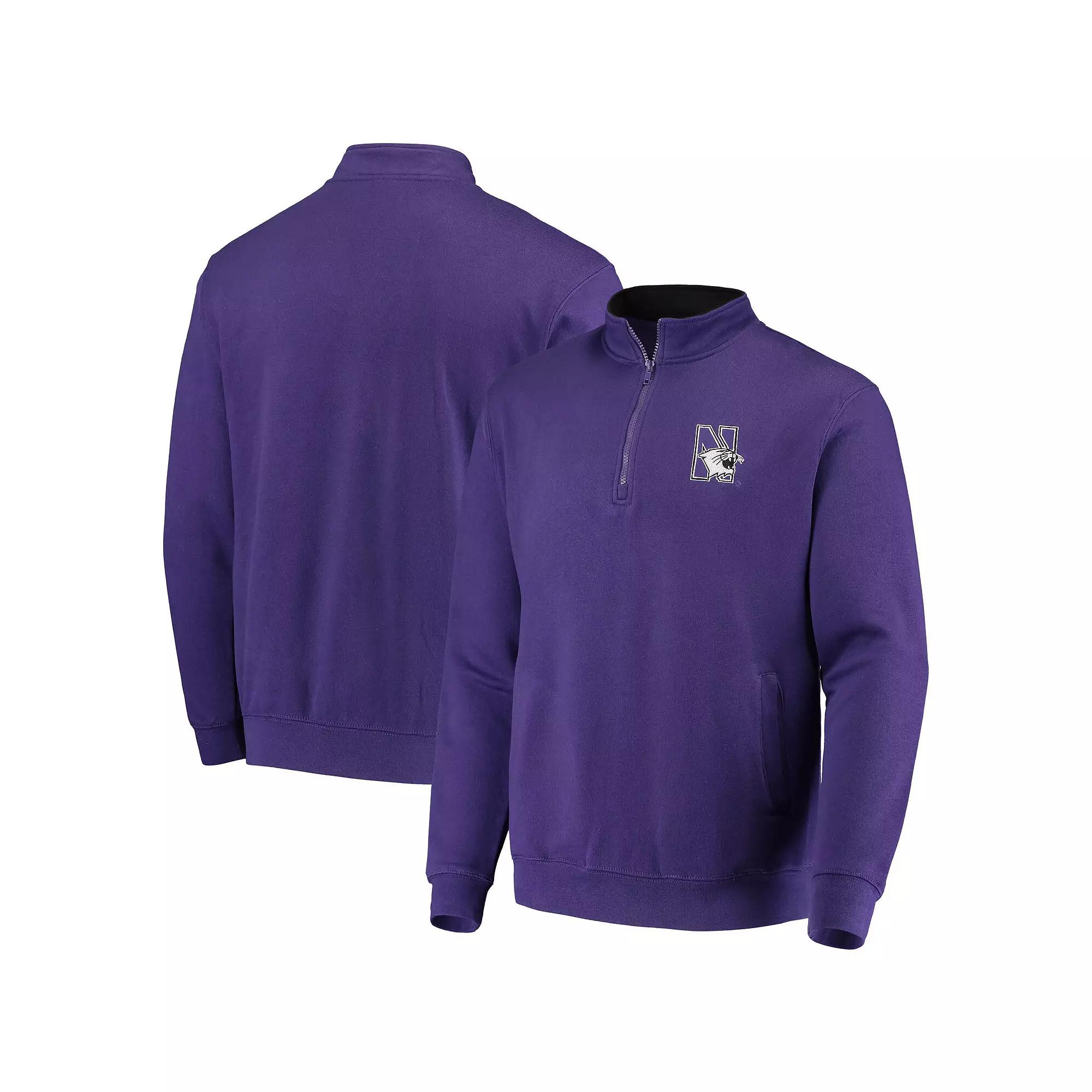 Men's Colosseum Purple Northwestern Wildcats Tortugas Logo Quarter-Zip Jacket,  Product Image