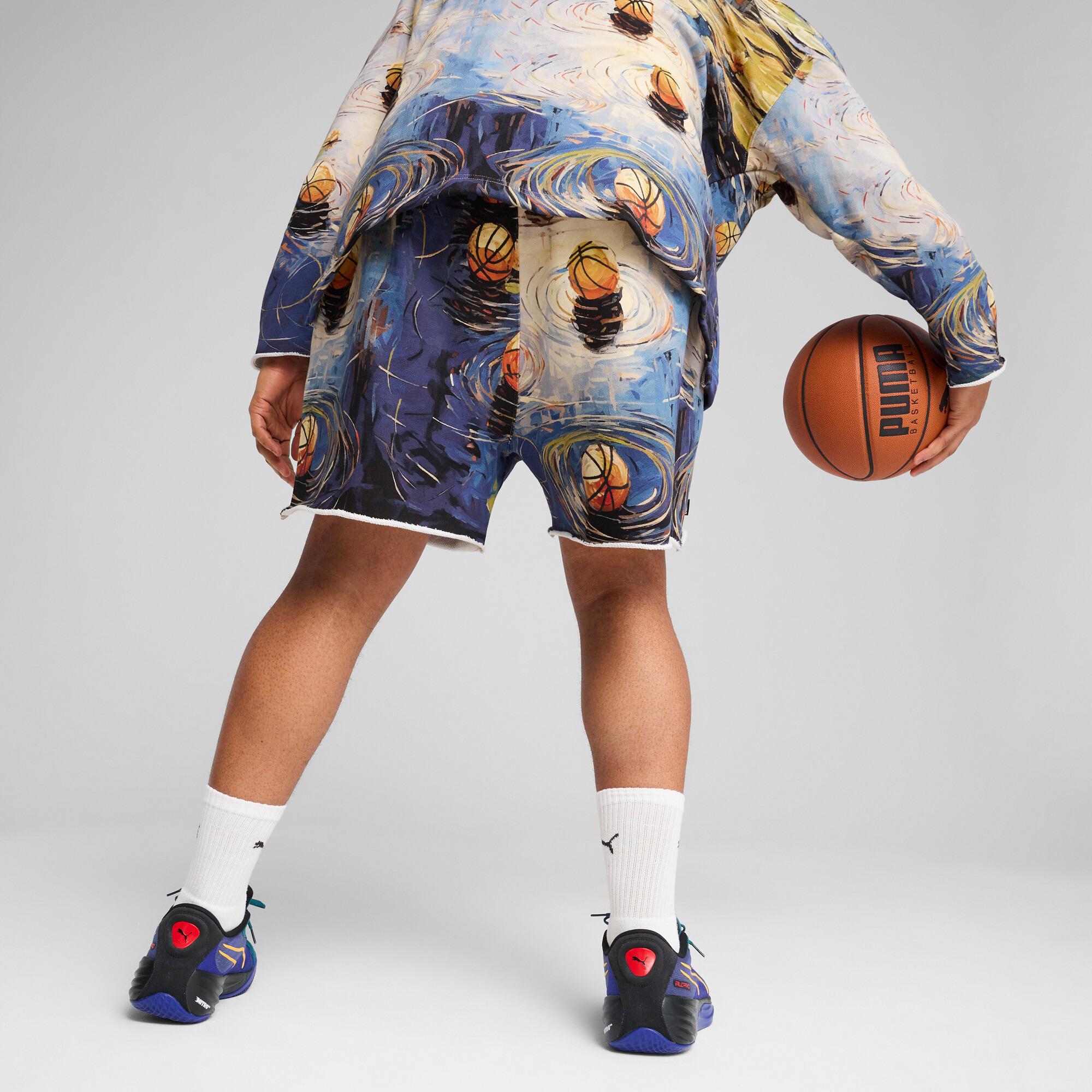 Dylan Exhibit Men's Terry Basketball Shorts Product Image