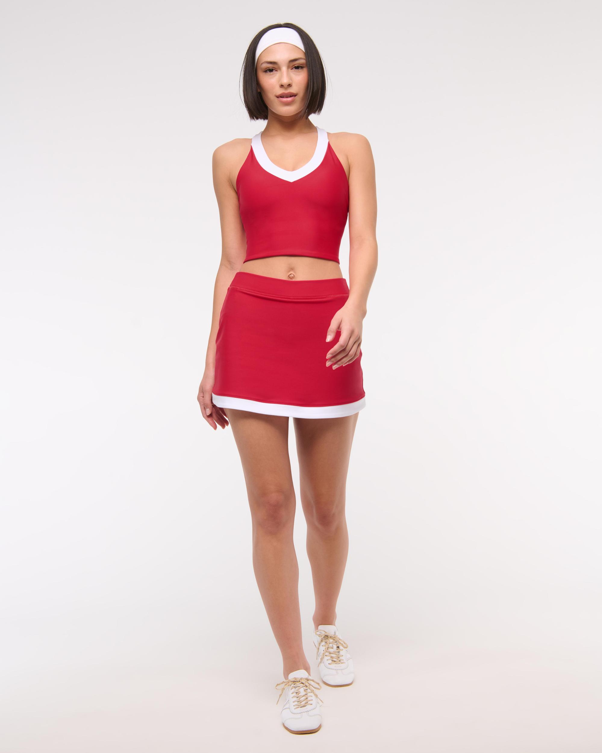 YPB sculptLUX Lined Clean Mini Skirt Product Image