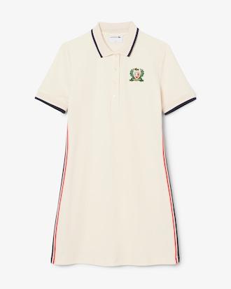 French Made Slim Fit Polo Dress Product Image