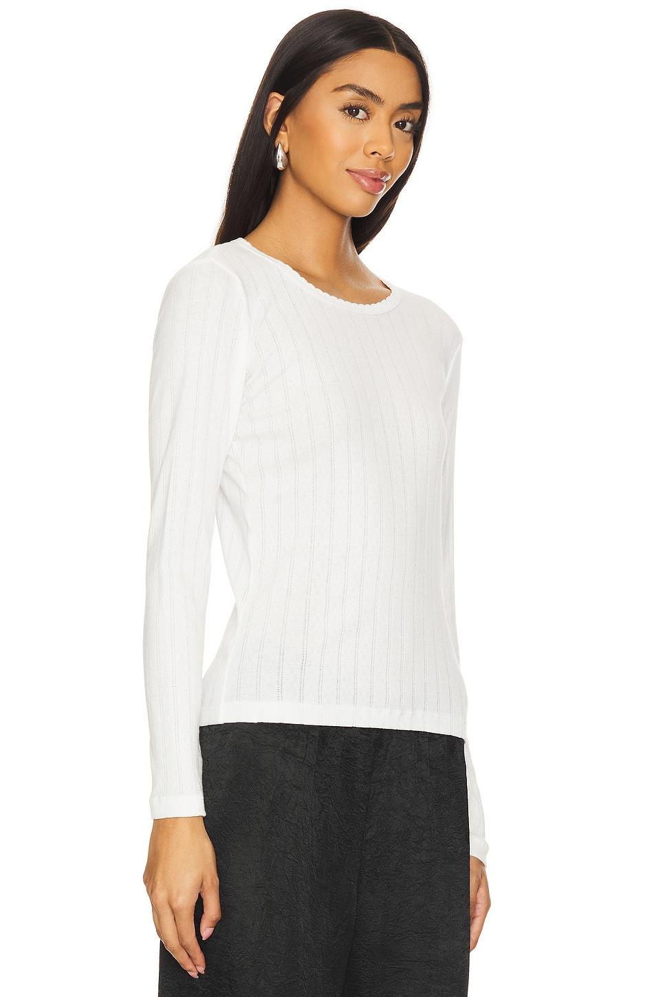 Pointelle Long Sleeve LESET Product Image