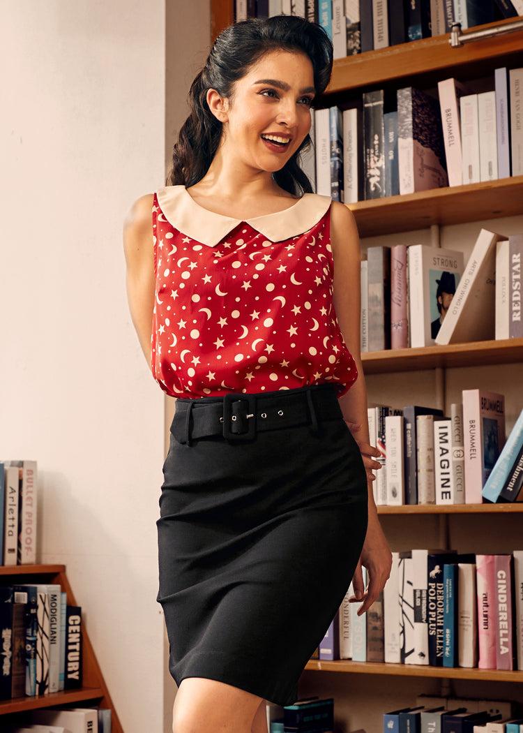 Cozy by the Fireside Pencil Skirt Product Image