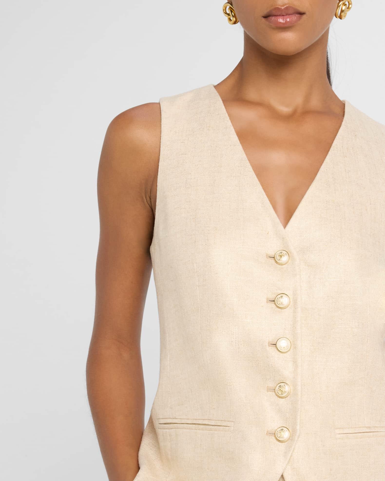 Liff Linen Vest Product Image