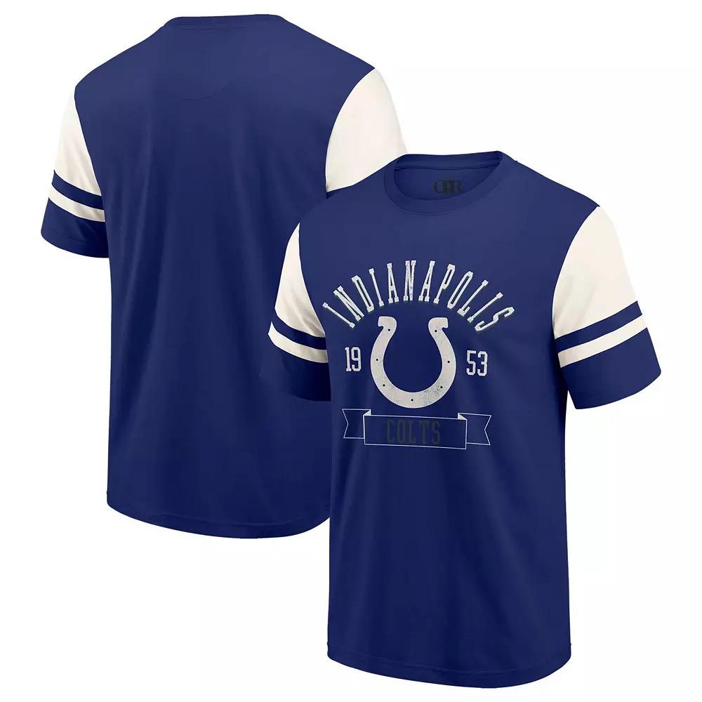 Men's Darius Rucker Collection by Fanatics Royal Indianapolis Colts Football T-Shirt,  Product Image