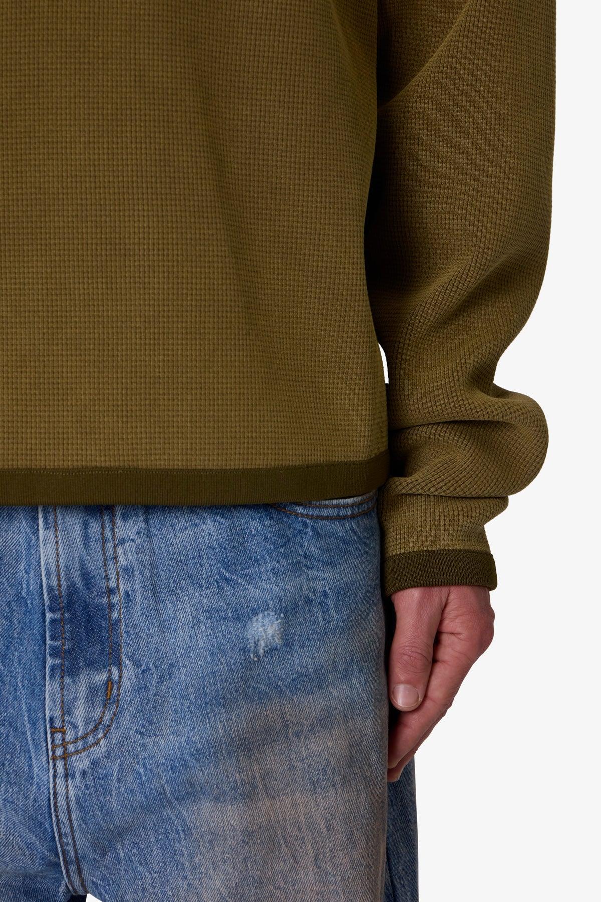 Polo Thermal L/S Shirt - Dark Olive Product Image