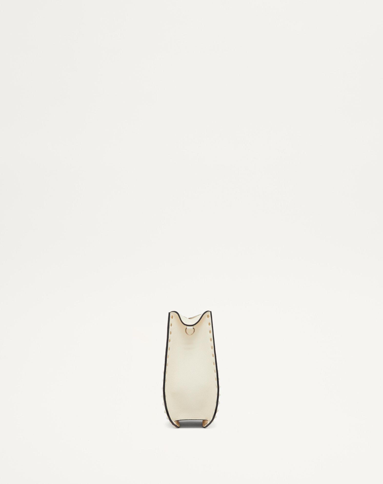 Rockstud Grainy Calfskin Hobo Bag Product Image