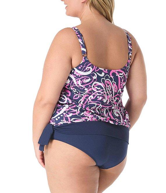 Beach House Plus Size Paloma Beach High Waisted Chloe Bikini Swim Bottom Product Image