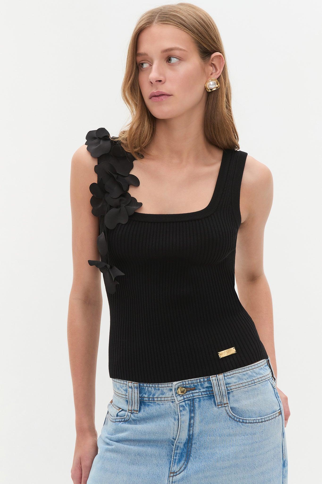 Camille Flower Tank Product Image