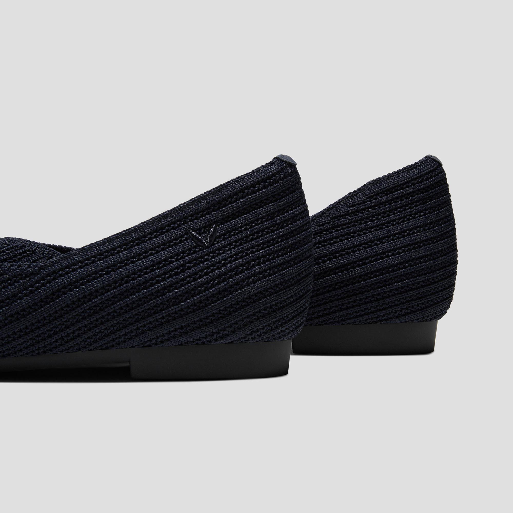 Pointed-Toe D'Orsay Flats (Melia) Product Image