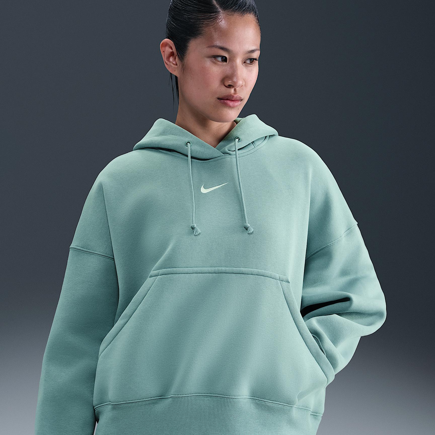 Womens Nike Sportswear Phoenix Fleece Over-Oversized Pullover Hoodie | DQ5858-265 Product Image