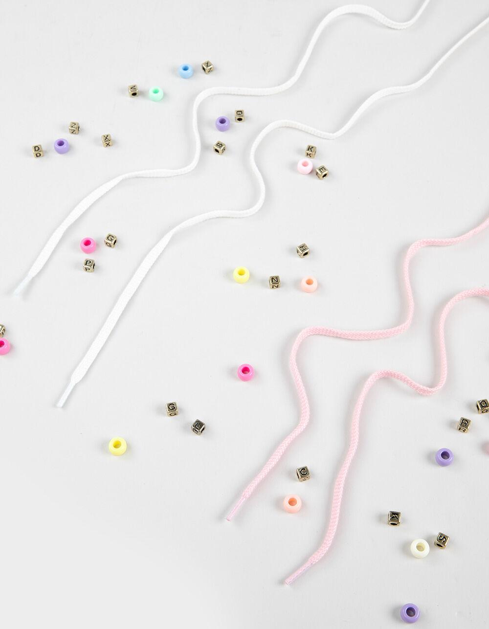 FULL TILT 2 Pack Shoelaces - WHT/LT PNK Product Image