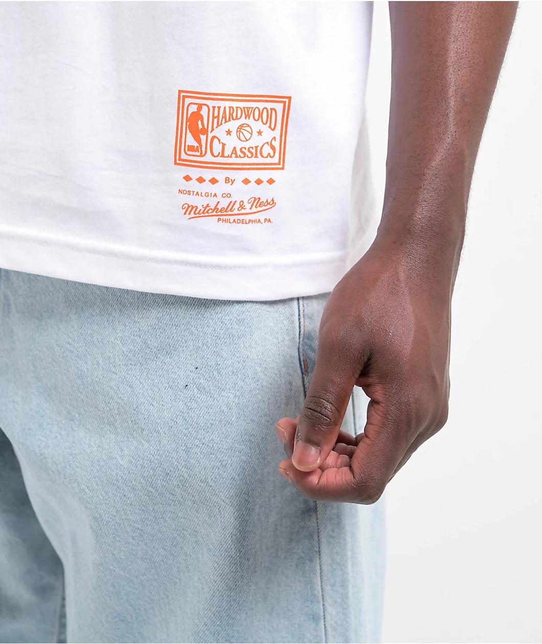 Mitchell & Ness x Phoenix Suns Burst White T-Shirt Product Image