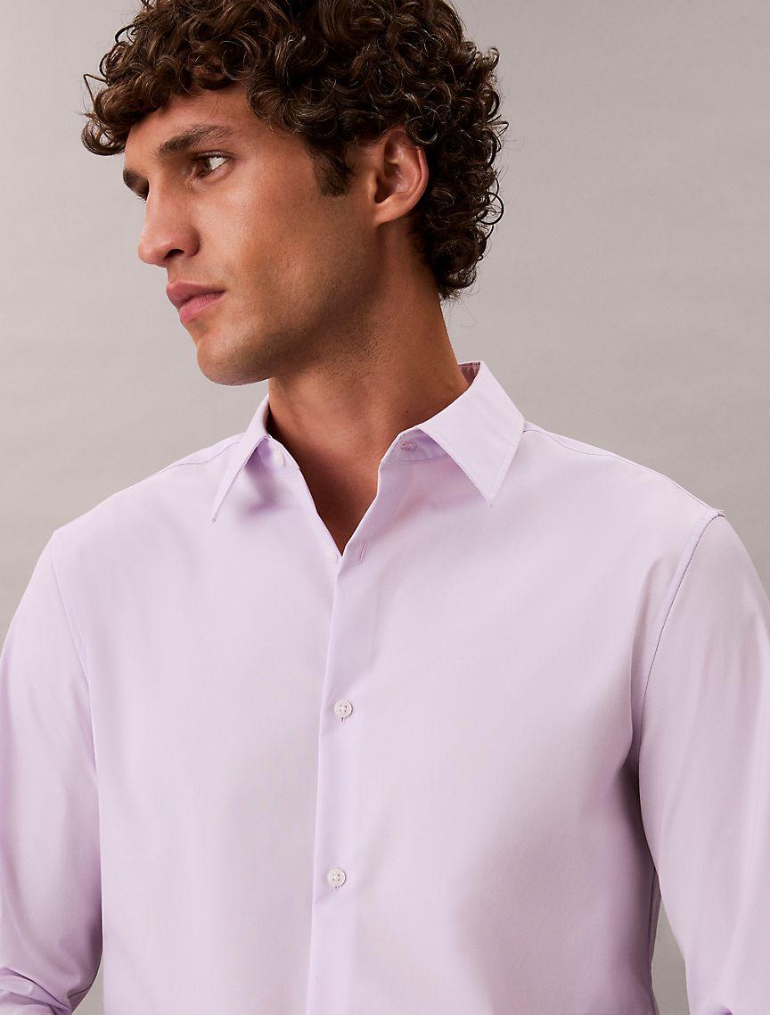 Supima Stretch Cotton Slim Shirt Product Image