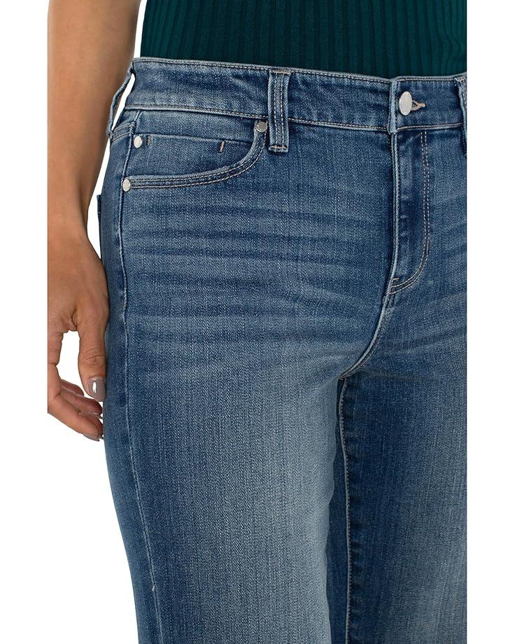 Hannah Cropped Flare Jean With Slit Hem Product Image