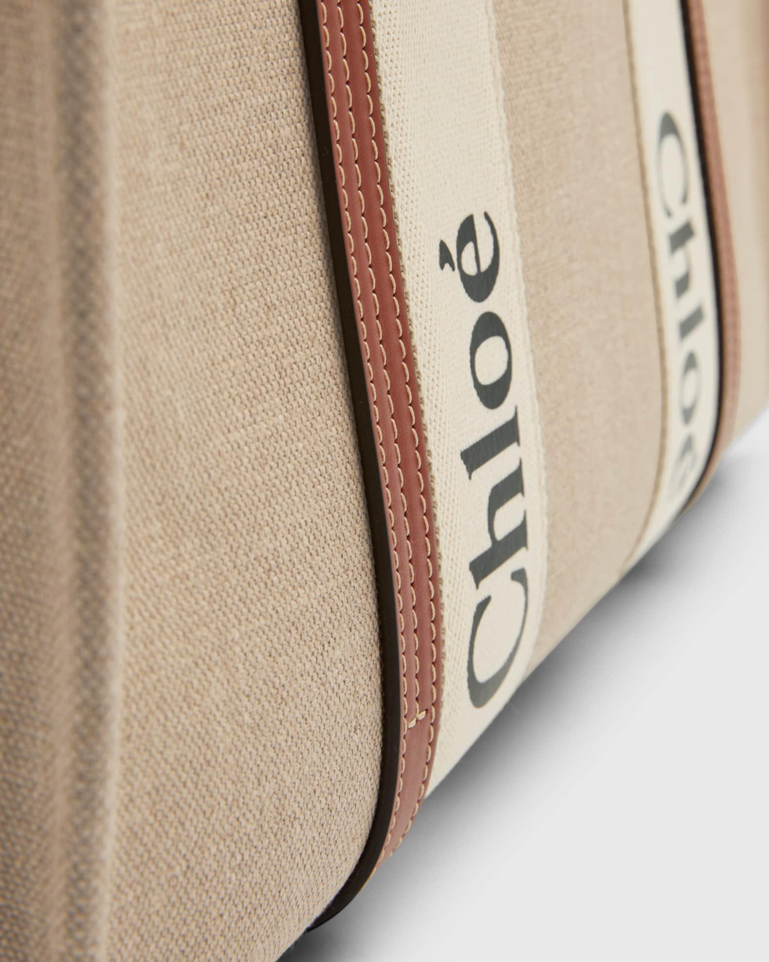 Woody Large Tote Bag in Linen Product Image