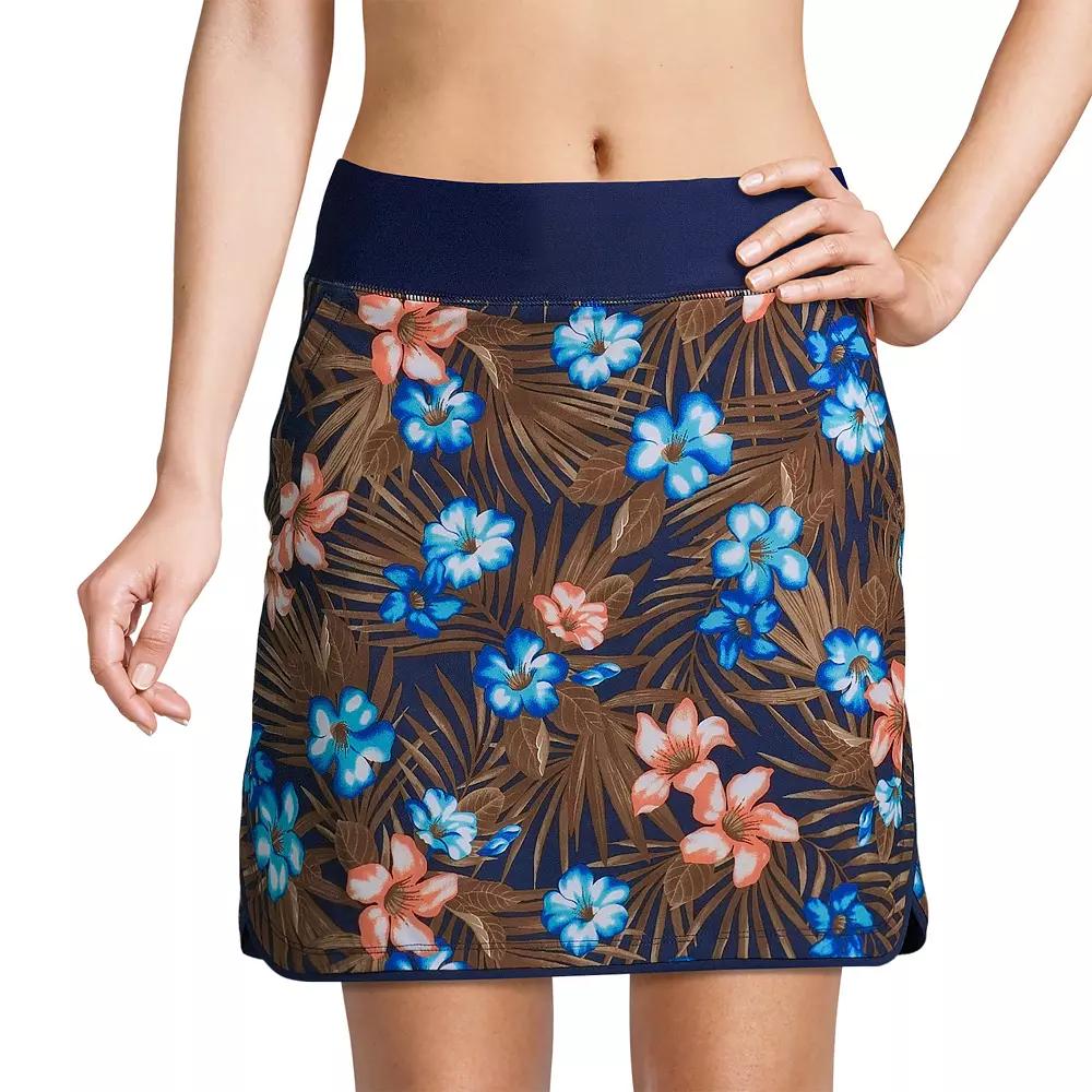 Women's Lands' End Quick Dry Active Swim Skort,  Product Image
