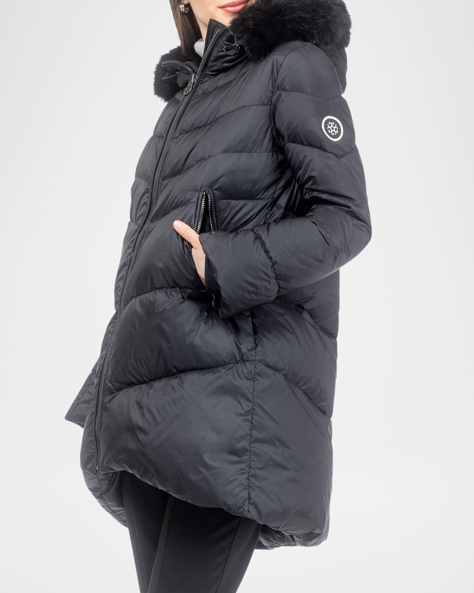 Apres-Ski Jacket With Detachable Toscana Lamb Shearling Hood Trim Product Image