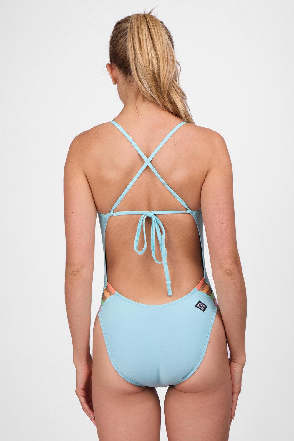 Gavin One Piece Swimsuit - Metallic Shelly Female Product Image