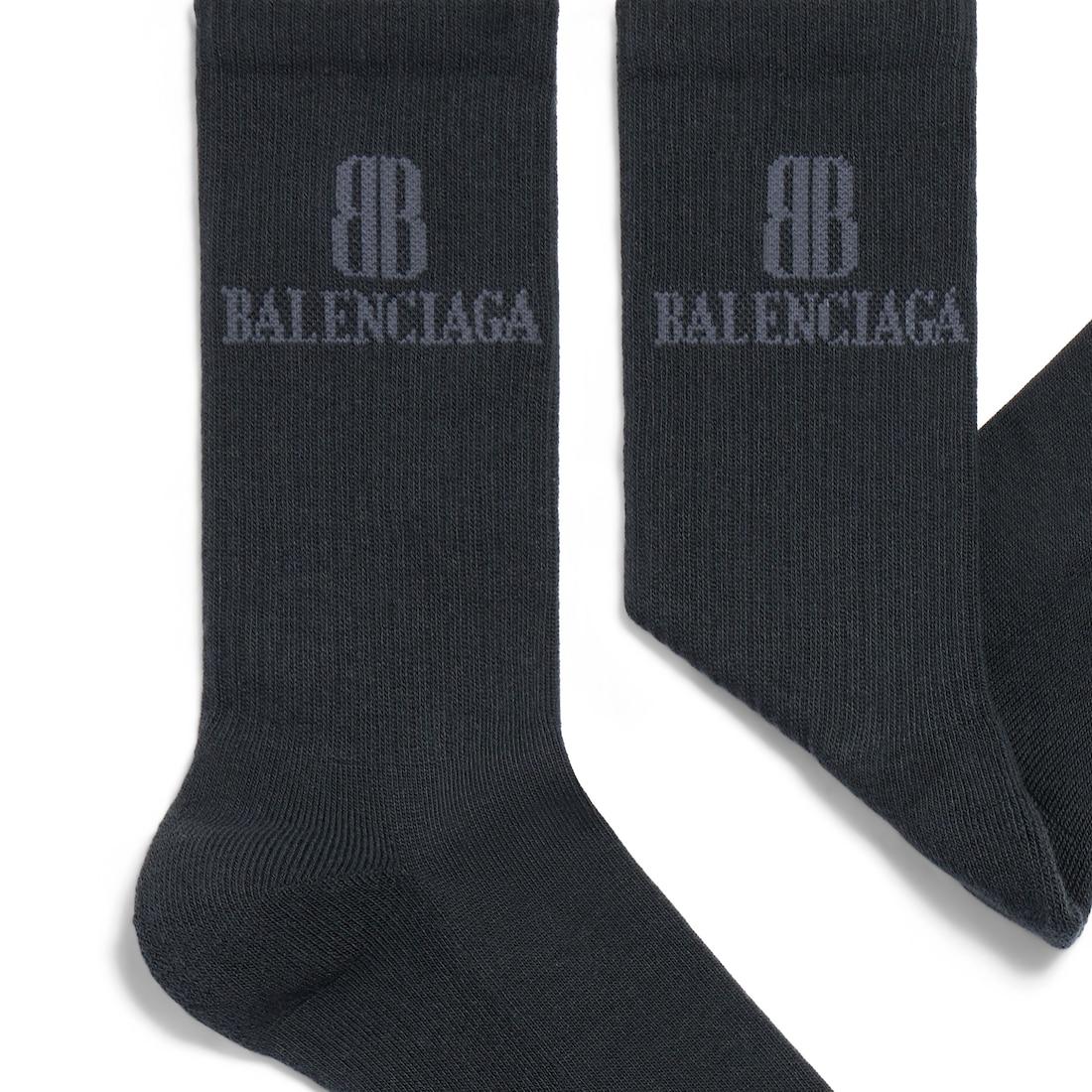 Women's Nano Bb Socks in Black Faded Product Image