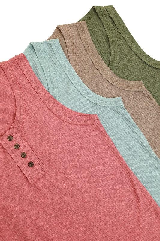 3159   Tish Ribbed Tank Top - Reg Only! Product Image