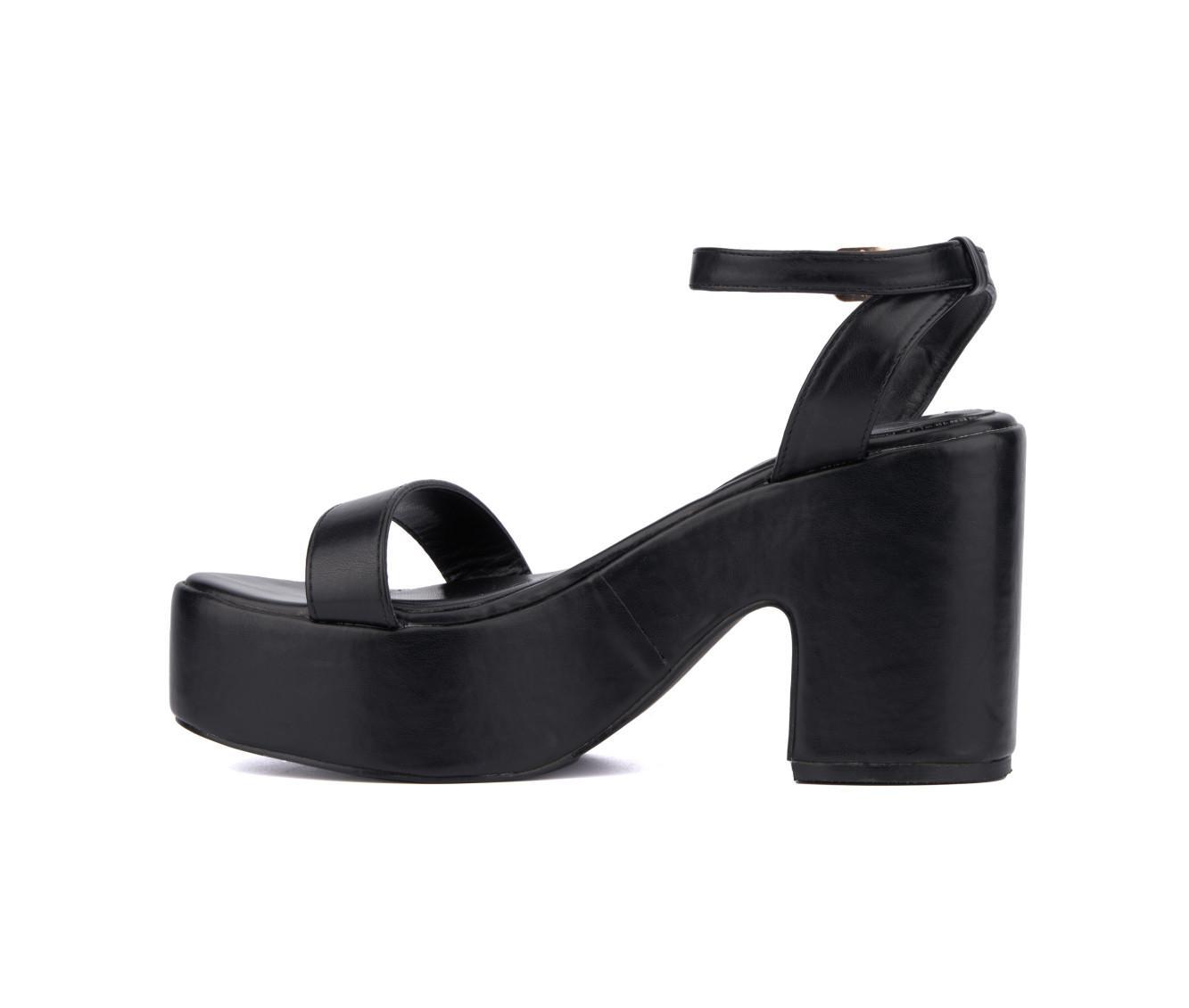 Women's Olivia Miller Charmer Platform Dress Sandals Product Image