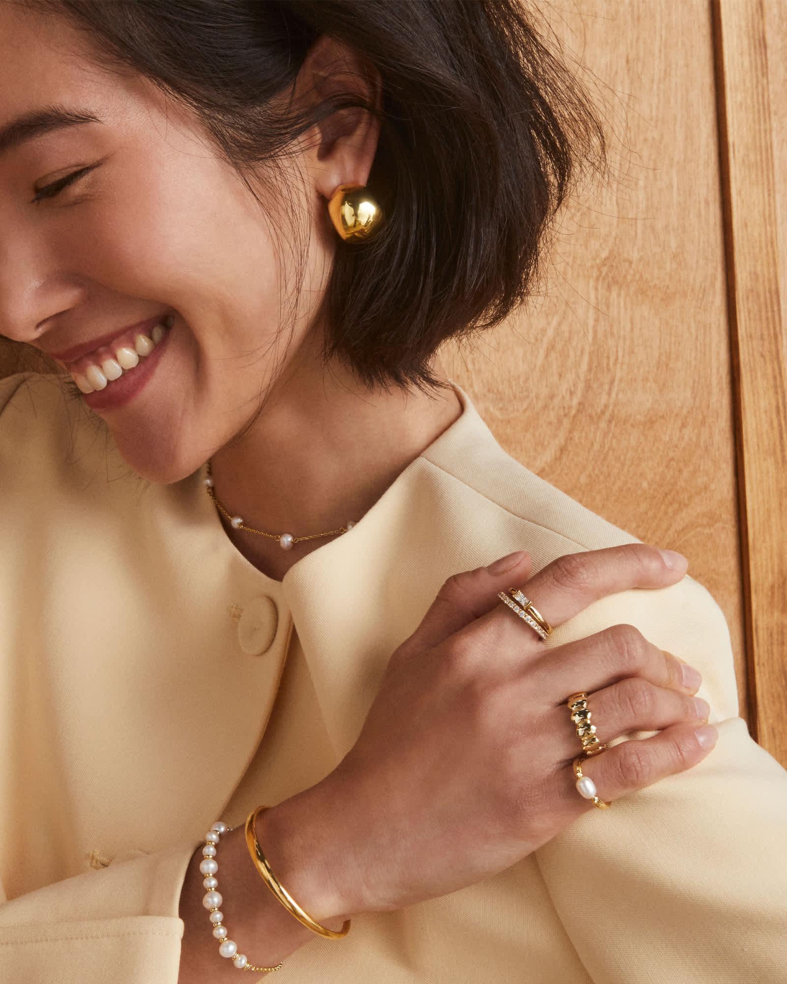 Kaitlin Gold Band Ring Product Image