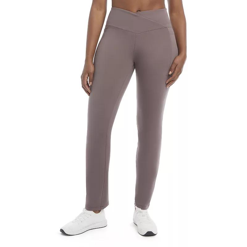 Women's Danskin Studio Crosswaist Flare Pants,  Product Image